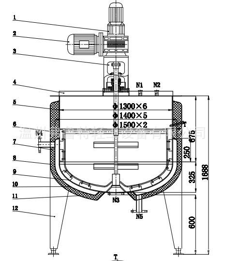 重庆温州电加热搅拌罐